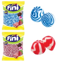 Baisers twist à la framboise - Fini - 250 unités