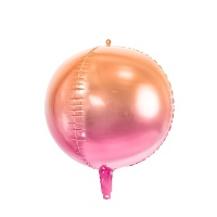 Ballon orbz dégradé de 35 cm - PartyDeco