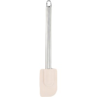 Spatule en silicone avec manche en acier inoxydable - 28 cm