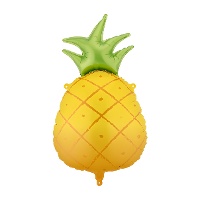 Ballon en foil en forme d'ananas 68 x 38 cm