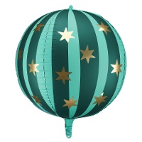 Ballon de 50 cm à motifs d'étoiles - 1 unité