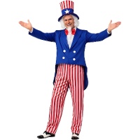Costume de l'Oncle Sam pour homme
