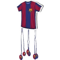 Piñata FC Barcelona en forme de maillot - 50 x 40 cm