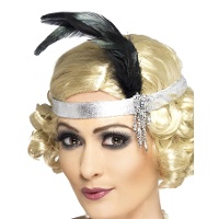 Bandeau de Charleston avec plume
