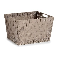 Panier en tissu conique droit de 35 x 25 x 20,5 cm - 1 unité