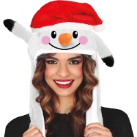 Bonnet de bonhomme de neige animé