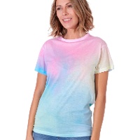 T-shirt en coton 100% multicolore de 150 g pour adulte - 1 unité