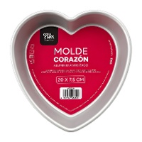 Moule coeur 20 x 20 x 7,5 cm - Azucren