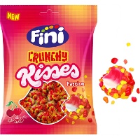 Crunchy Kisses Passion cerise acidulée - Fini - 75 g