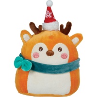Peluche de renne de 22 x 30 cm