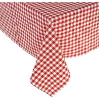 Nappe 1,45 x 1,45 m en tissu à carreaux