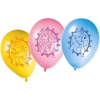 Ballons en latex des Princesses Disney - Procos - 8 unités