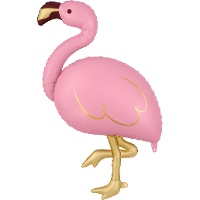 Ballon flamant rose de 68 x 85 cm