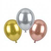 Ballons en latex 46 cm Glossy - PartyDeco - 5 unités