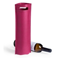 Sac à vin de 40 x 16 cm avec poignée - 1 unité