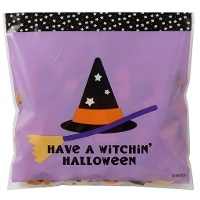 Sachets à bonbons Sorcière pour Halloween 20 x 17 cm - Wilton - 20 unités