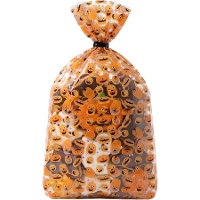 Sac pour bonbons de fête citrouilles de 24,1 x 10 cm - 20 unités