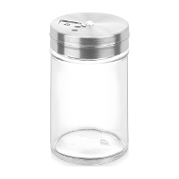 Salière ronde en verre