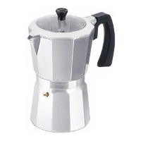Cafetière italienne 9 tasses avec couvercle transparent - Kinvara