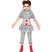 Déguisement de clown effrayant pour fille