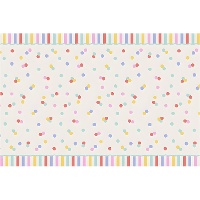 Nappe en papier Confetti multicolore