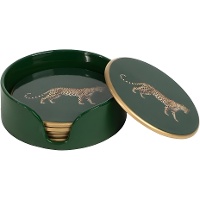 Sous-verres Royal Animal guépard - lot de 6