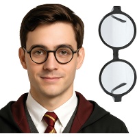 Lunettes rondes de magicien