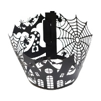 Enveloppes pour cupcakes Halloween - scrapcooking - 12 unités