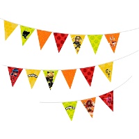 Guirlande de fanions Ladybug - 2 m