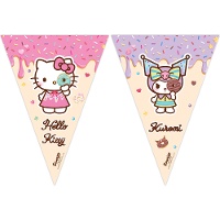 Fanion Hello Kitty et Kuromi