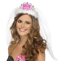 Diadème avec voile pour mariée