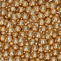 Perles croustillantes en chocolat dorées - FunCakes - 60 g