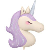 Ballon licorne de 65 x 100 cm