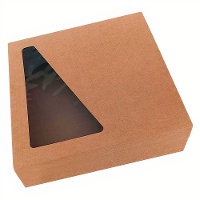 Boîte pour gâteau des Rois 26 x 26 x 8 cm en kraft