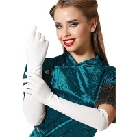 Gants longs de couleur