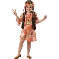 Déguisement hippie love power pour fille
