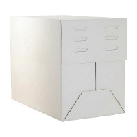 Boîte à gâteau 45 x 35 x 20 cm - hauteur réglable jusqu'à 30 cm