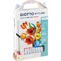 Kit Peinture par numéros - Vase de fleurs - Giotto
