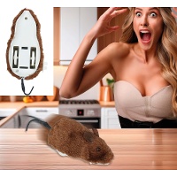 Rat réaliste à cordon pour farces