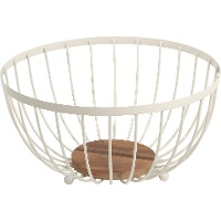 Corbeille à fruits Bois & Terre 25 cm - style nordique